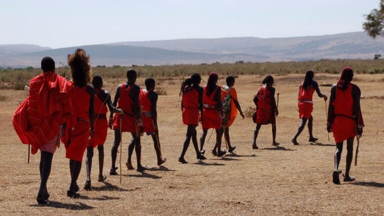 Masai tribe at Zanzibar & Kenia