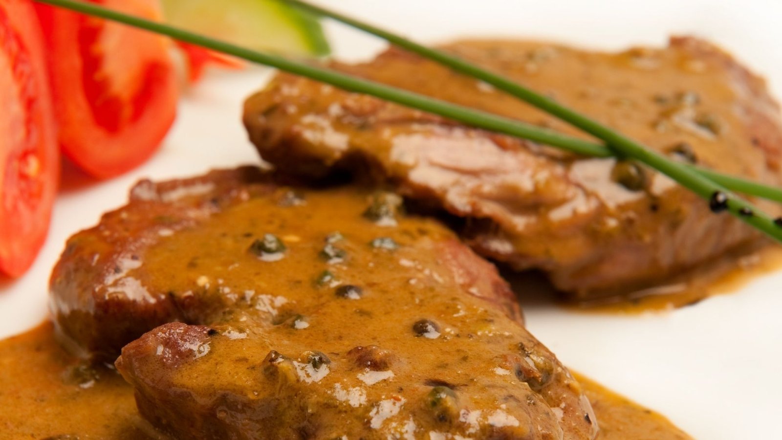 Bifes a la pimienta