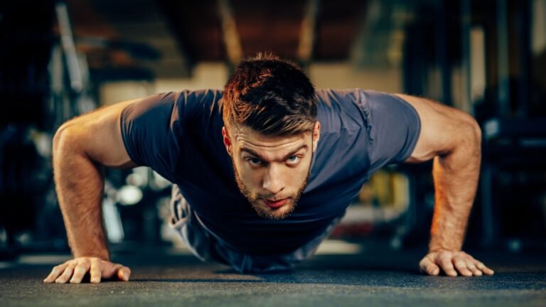 Men: Exercise routine