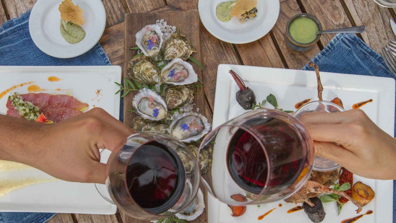General guidelines for pairing white, red, rosé and sweet wines