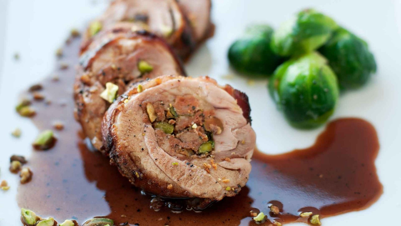 Basted stuffed chicken